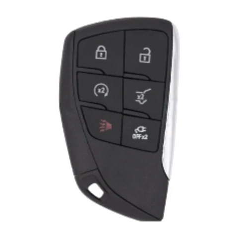 Newer-style Chevrolet/GM six-button smart key fob