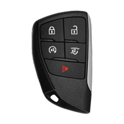 Newer-style GM five-button smart key with remote start and liftgate buttons