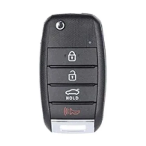 Kia four-button remote head flip key with trunk release