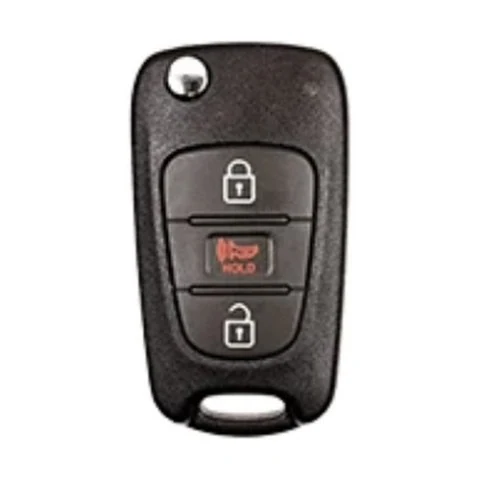 Kia/Hyundai three-button remote head flip key