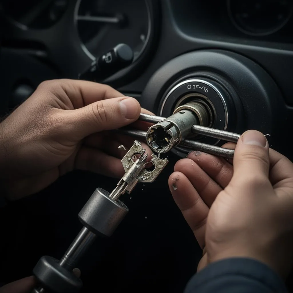 Broken Key Extraction